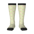 thumbnail image 1 of Yiaed Rabbit With Tie Print Great elasticity Adult Stockings Sports socks for Men and Women, 1 of 6
