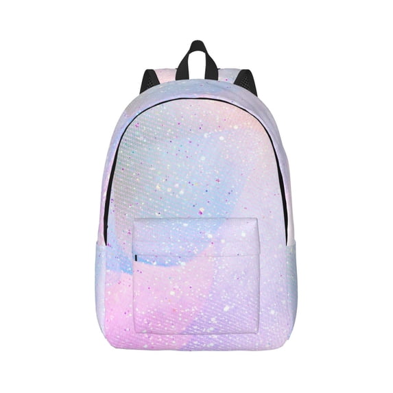 Yiaed Rainbow Print Backpack, Premium Laptop Backpack, Travel Backpack for Women, Lightweight Backpacks, Comfortable Back Pack-Small