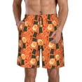 thumbnail image 1 of Yiaed Ramen Noodle Soup Print Men's Swim Trunks with Lining Quick Dry Sports Shorts Beach Shorts Boardshorts-3X-Large, 1 of 5