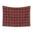 thumbnail image 1 of Yiaed Red Black Plaid Print Dog Blankets-Cat Blanket Washable for Couch Protection,Puppy Blanket, Soft Plush Reversible Throw Furniture Protector-Small, 1 of 8