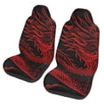 thumbnail image 1 of Yiaed Red Dragon On Black Print Car Seat Covers,Universal Auto Seats Protector Fits for Car,SUV Sedan,Truck,Automotive Seat Covers & Accessories(Two packs), 1 of 7