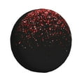 thumbnail image 1 of Yiaed Red Glitter1 Print Tire Wheel Cover, Waterproof Spare Tire Cover Fit for Jeep, Truck,Trailer, RV, SUV, Camper and Most Vehicle-15 inch, 1 of 6