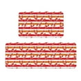 thumbnail image 1 of Yiaed Red Lobster Kitchen Rugs Sets of 2 Kitchen Mats Cushioned Anti Fatigue Kitchen Rug Tapetes Para Cocina for Sink,Laundry Room, 1 of 6