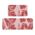 thumbnail image 1 of Yiaed Red Meat Kitchen Rugs Sets of 2 Kitchen Mats Cushioned Anti Fatigue Kitchen Rug Tapetes Para Cocina for Sink,Laundry Room, 1 of 6