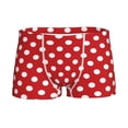 thumbnail image 1 of Yiaed Red Polka Dot Print Boys' Boxer Briefs Cotton Casual Stretch Comfort Boys Boxers - Kids Boxer Briefs Underwear for Boys (6-18)-X-Large, 1 of 5