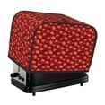 thumbnail image 1 of Yiaed Red Skulls 1 Print Two Slice Bread Machine Cover, Universal Size Kitchen Appliance Cover for Bread Machine,Bread Machine Cover, 1 of 7