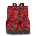 thumbnail image 1 of Yiaed Red Skulls 3 Print Laptop Backpack for Women Slim Computer Bag Work Travel College Backpack Purse Fits 14 Inch Notebook, 1 of 4