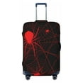 thumbnail image 1 of Yiaed Red Spider On The Web Print Travel Luggage Cover Suitcase Protector Fits 18-32 Inch Luggage Wheel Covers Patterned Elastic Luggage Anti-scratch（No luggage）-Small, 1 of 5