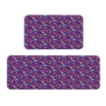 thumbnail image 1 of Yiaed Retro 80s Style Kitchen Rugs Sets of 2 Kitchen Mats Cushioned Anti Fatigue Kitchen Rug Tapetes Para Cocina for Sink,Laundry Room, 1 of 6