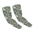 thumbnail image 1 of Yiaed Retro Bunny Floral Print Arm Sleeves,Cooling UV Sun Protection Sports Compression for Men/Women, 1 of 6