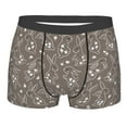 thumbnail image 1 of Yiaed Retro Bunny Print Men's Soft Cotton Boxer Shorts Breathable Boxers Underwear Moisture-Wicking Underwear Stretch Boxer Briefs for Man-Large, 1 of 5