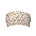thumbnail image 1 of Yiaed Retro Floral Print Sport Sun Visor Hats Adjustable Empty Top Baseball Cap Cotton Ball Caps for Women and Men, 1 of 5