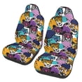 thumbnail image 1 of Yiaed Retro Panther Print Car Seat Covers,Universal Auto Seats Protector Fits for Car,SUV Sedan,Truck,Automotive Seat Covers & Accessories(Two packs), 1 of 7