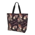 thumbnail image 1 of Yiaed Romantic Paris Print Handbag for Women Tote Purse Shoulder Bag Large Fashion Hobo Purse Handbag Shopping Tote, 1 of 5