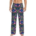 thumbnail image 1 of Yiaed Roosters 1 Print Men's Lounge Pants, Loose PJ Bottoms, Long Pajama Pants for Men-XX-Large, 1 of 6