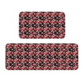 thumbnail image 1 of Yiaed Rose Flowers Kitchen Rugs Sets of 2 Kitchen Mats Cushioned Anti Fatigue Kitchen Rug Tapetes Para Cocina for Sink,Laundry Room, 1 of 6