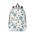 thumbnail image 1 of Yiaed Rose Flowers Print Backpack, Premium Laptop Backpack, Travel Backpack for Women, Lightweight Backpacks, Comfortable Back Pack-Small, 1 of 5