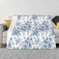 thumbnail image 1 of Yiaed Rose Flowers Print Blanket Throw Blanket Soft Cozy Flannel Blanket for Home Bed Sofa Couch Chair-40"x30", 1 of 6