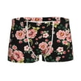 thumbnail image 1 of Yiaed Rose Flowers Print Boys' Boxer Briefs Cotton Casual Stretch Comfort Boys Boxers - Kids Boxer Briefs Underwear for Boys (6-18)-X-Small, 1 of 5