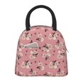 thumbnail image 1 of Yiaed Rose Flowers Print Lunch Bag Adult Insulated Lunch Box, Leakproof Cooler Food Lunch Containers Reusable High Capacity Lunch Tote Bags-One Size, 1 of 6