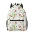 thumbnail image 1 of Yiaed Roses Flowers Print School Backpack College Backpack Daypacks for Students High School Spacious and Durable Daypack for Work and Travel-One Size, 1 of 6