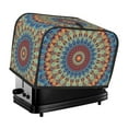 thumbnail image 1 of Yiaed Round Mandala Print Two Slice Bread Machine Cover, Universal Size Kitchen Appliance Cover for Bread Machine,Bread Machine Cover, 1 of 7