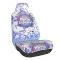 thumbnail image 1 of Yiaed Round Snow Merry Christmas Print Car Seat Covers,Universal Auto Seats Protector Fits for Car,SUV Sedan,Truck,Automotive Seat Covers & Accessories, 1 of 5