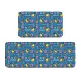 thumbnail image 1 of Yiaed Sailboat With Sailing Kitchen Rugs Sets of 2 Kitchen Mats Cushioned Anti Fatigue Kitchen Rug Tapetes Para Cocina for Sink,Laundry Room, 1 of 6
