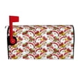 thumbnail image 1 of Yiaed Santa Claus bells Snowman Print Mailbox Covers, Magnetic Mailbox Cover, Mail Box Covers for Garden Outdoor Decor Box Covers-25.5x21 in, 1 of 8