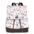 thumbnail image 1 of Yiaed Scandinavian Alphabet Print Laptop Backpack for Women Slim Computer Bag Work Travel College Backpack Purse Fits 14 Inch Notebook, 1 of 4