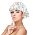 thumbnail image 1 of Yiaed Sea Animals Print Satin Bonnet Silk Bonnet Hair Bonnet for Sleeping Hair Bonnets, 1 of 6