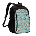 thumbnail image 1 of Yiaed Sea Lighthouse Print Laptop Backpack,Business Travel Durable Laptops Backpack with USB Charging Port,Water Resistant College Computer Bag, 1 of 5