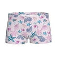 thumbnail image 1 of Yiaed Sea Shells 3 Print Boys' Boxer Briefs Cotton Casual Stretch Comfort Boys Boxers - Kids Boxer Briefs Underwear for Boys (6-18)-X-Small, 1 of 5