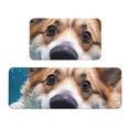 thumbnail image 1 of Yiaed Sea Swimming Corgi Kitchen Rugs Sets of 2 Kitchen Mats Cushioned Anti Fatigue Kitchen Rug Tapetes Para Cocina for Sink,Laundry Room, 1 of 6