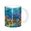 thumbnail image 1 of Yiaed Sea World Print Ceramics Coffee,Large Handle Design,Extra Large Tea and Coffee Cup for Office and Home Mugs, 1 of 6