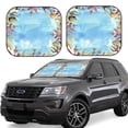 thumbnail image 1 of Yiaed Sea and Fish Print Car Front Windshield Sun Shade,Foldable Anti-UV Car Sunshade for Front Window for Most Vehicles-Medium, 1 of 5