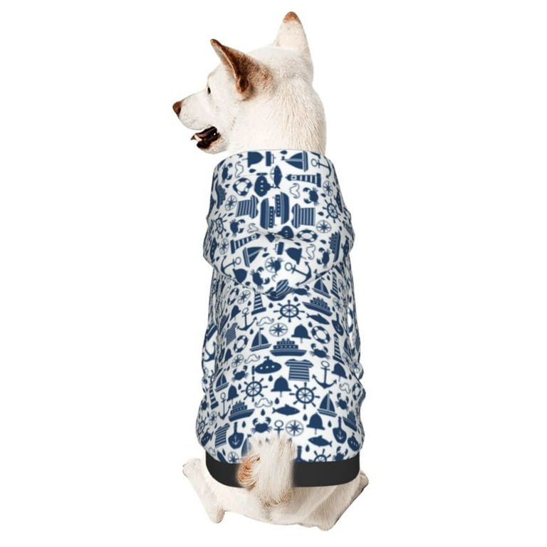 Dog hoodie security sales