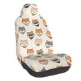 thumbnail image 1 of Yiaed Shiba Head Face Print Car Seat Covers,Universal Auto Seats Protector Fits for Car,SUV Sedan,Truck,Automotive Seat Covers & Accessories, 1 of 5