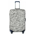 thumbnail image 1 of Yiaed Silver Glitter Print Travel Luggage Cover Suitcase Protector Fits 18-32 Inch Luggage Wheel Covers Patterned Elastic Luggage Anti-scratch（No luggage）-, 1 of 5