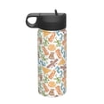 thumbnail image 1 of Yiaed Simple Drawing Print Water Bottle with Straw Lid, Stainless Steel Double Wall Insulated Water Bottle | Leak-Proof and Spill-Proof Water Bottle, 1 of 8