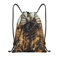 thumbnail image 1 of Yiaed Skull Butterfly Sunflower Print Drawstring Bags Drawstring Backpack Bulk String Back Pack Gym Sport Bag-Small, 1 of 5