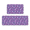 thumbnail image 1 of Yiaed Skull Rainbow Mushroom Kitchen Rugs Sets of 2 Kitchen Mats Cushioned Anti Fatigue Kitchen Rug Tapetes Para Cocina for Sink,Laundry Room, 1 of 6