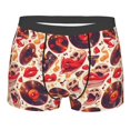 thumbnail image 1 of Yiaed Skull rock record music heart Print Men's Soft Cotton Boxer Shorts Breathable Boxers Underwear Moisture-Wicking Underwear Stretch Boxer Briefs for Man-Medium, 1 of 5