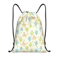 thumbnail image 1 of Yiaed Snake And Cactus Print Drawstring Bags Drawstring Backpack Bulk String Back Pack Gym Sport Bag-Small, 1 of 5