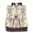 thumbnail image 1 of Yiaed Snake And Floral Print Laptop Backpack for Women Slim Computer Bag Work Travel College Backpack Purse Fits 14 Inch Notebook, 1 of 4