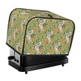 thumbnail image 1 of Yiaed Snake And Floral Print Two Slice Bread Machine Cover, Universal Size Kitchen Appliance Cover for Bread Machine,Bread Machine Cover, 1 of 7