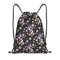 thumbnail image 1 of Yiaed Snake And Floral1 Print Drawstring Bags Drawstring Backpack Bulk String Back Pack Gym Sport Bag-Medium, 1 of 5