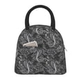 thumbnail image 1 of Yiaed Snake Print Lunch Bag Adult Insulated Lunch Box, Leakproof Cooler Food Lunch Containers Reusable High Capacity Lunch Tote Bags-One Size, 1 of 6