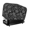 thumbnail image 1 of Yiaed Snake Print Two Slice Bread Machine Cover, Universal Size Kitchen Appliance Cover for Bread Machine,Bread Machine Cover, 1 of 7