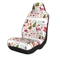 thumbnail image 1 of Yiaed Snowflakes Santa Claus Print Car Seat Covers,Universal Auto Seats Protector Fits for Car,SUV Sedan,Truck,Automotive Seat Covers & Accessories-1, 1 of 9